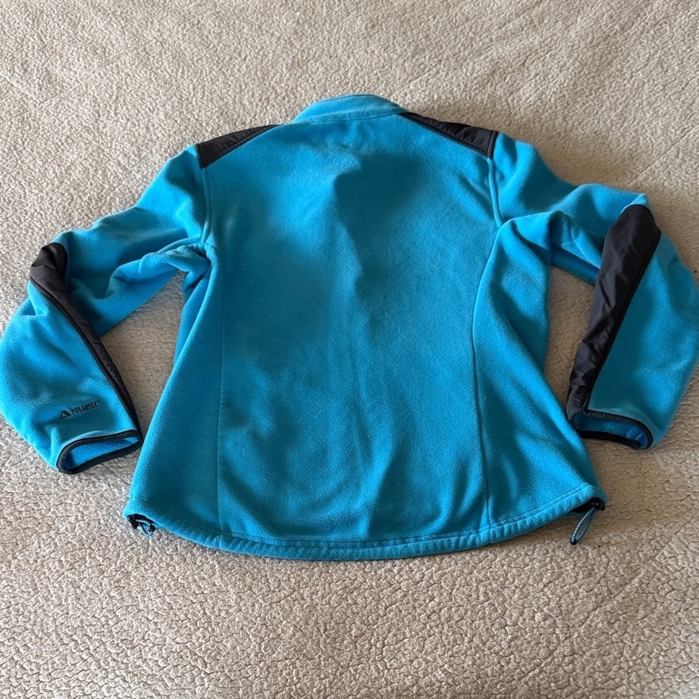 L.L. Bean Blue and Black Ski Jacket Medium - Picture 6 of 6